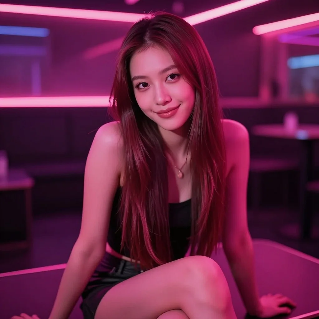 CamSoda AI generated portrait in soft evening light
